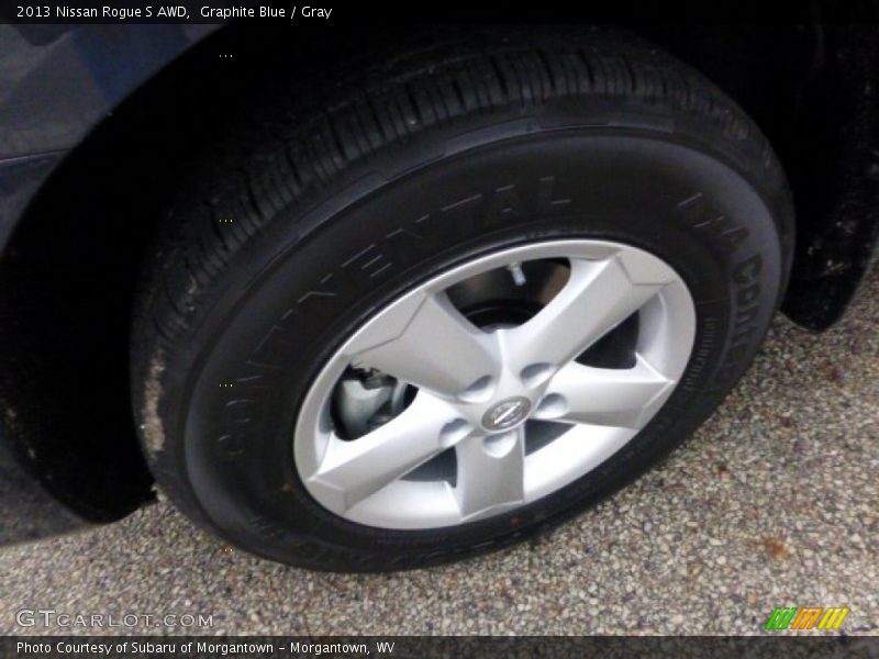 Graphite Blue / Gray 2013 Nissan Rogue S AWD
