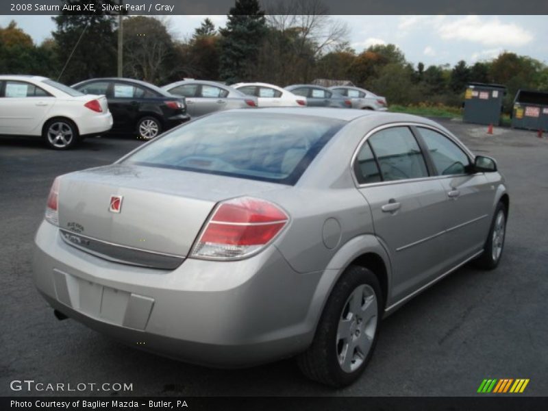 Silver Pearl / Gray 2008 Saturn Aura XE