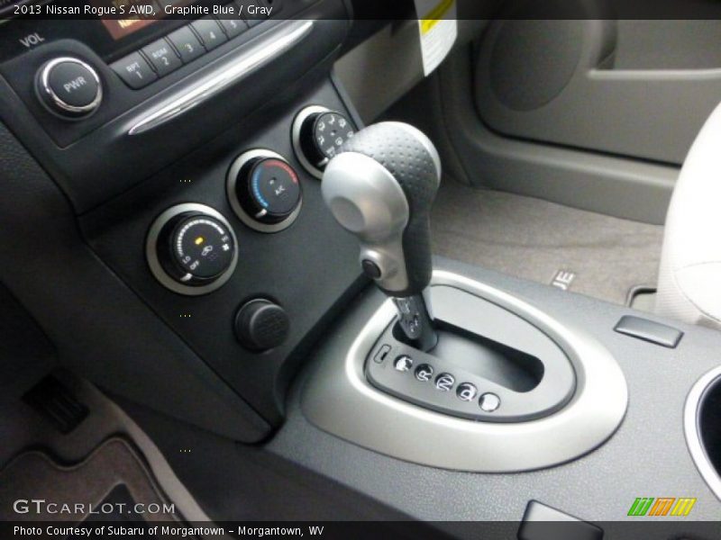 Graphite Blue / Gray 2013 Nissan Rogue S AWD
