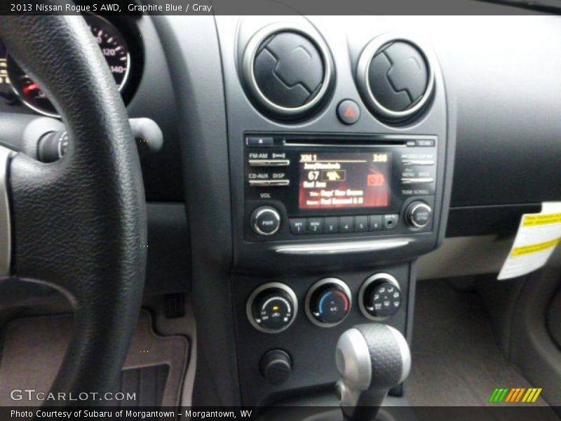 Graphite Blue / Gray 2013 Nissan Rogue S AWD