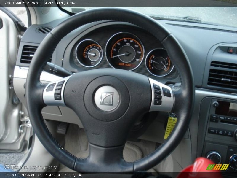 Silver Pearl / Gray 2008 Saturn Aura XE
