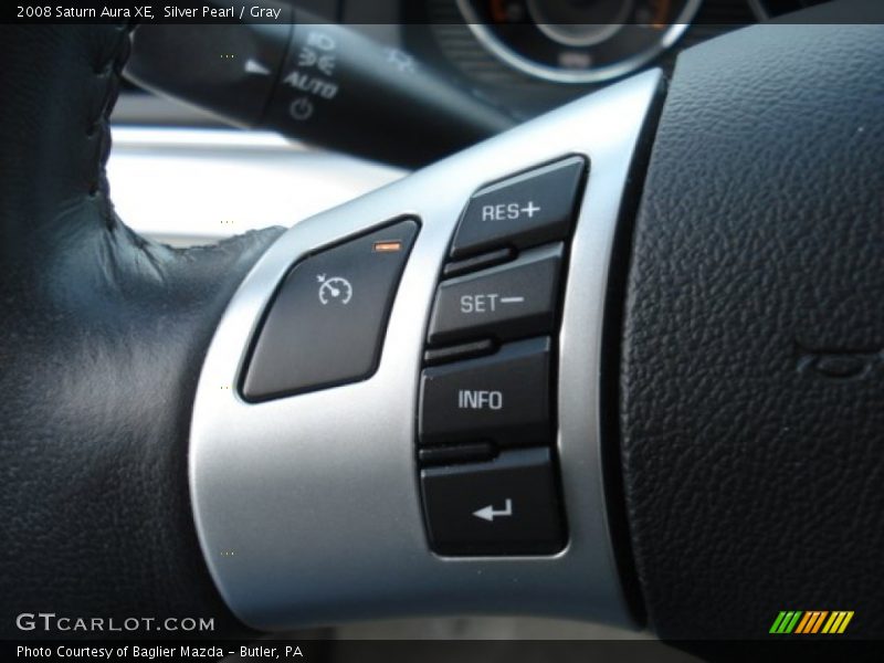 Silver Pearl / Gray 2008 Saturn Aura XE