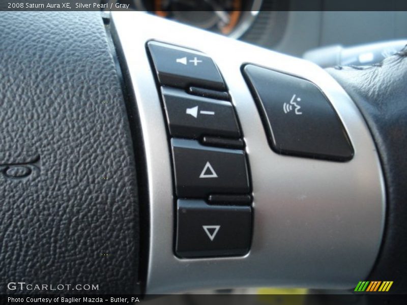 Silver Pearl / Gray 2008 Saturn Aura XE