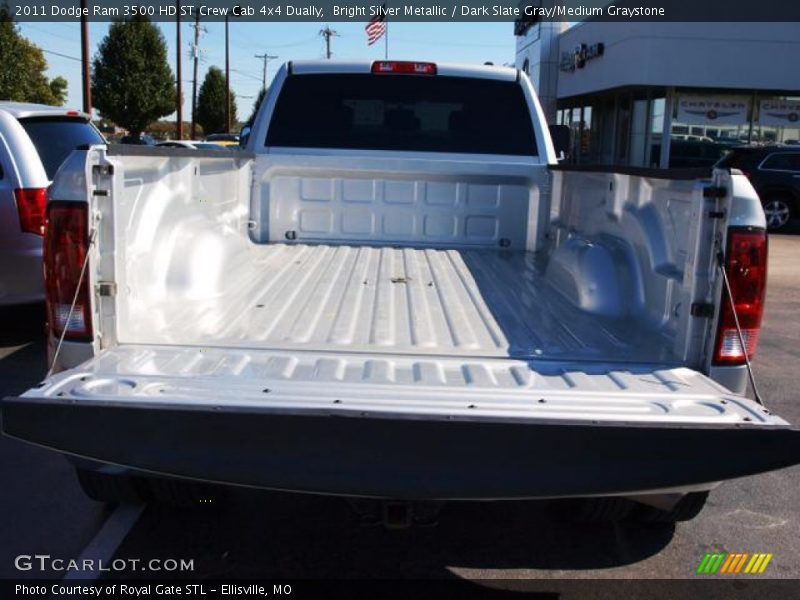 Bright Silver Metallic / Dark Slate Gray/Medium Graystone 2011 Dodge Ram 3500 HD ST Crew Cab 4x4 Dually