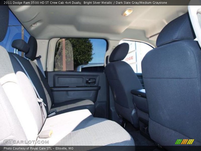 Bright Silver Metallic / Dark Slate Gray/Medium Graystone 2011 Dodge Ram 3500 HD ST Crew Cab 4x4 Dually
