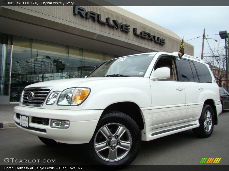 Crystal White / Ivory 2006 Lexus LX 470
