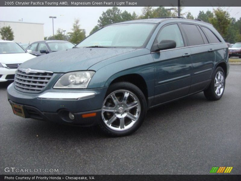 Magnesium Green Pearl / Light Taupe 2005 Chrysler Pacifica Touring AWD