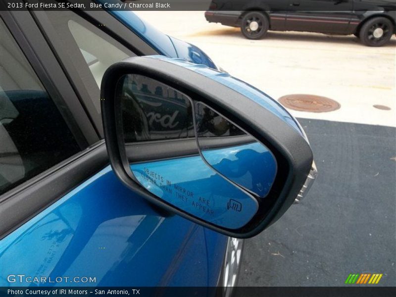Blue Candy / Charcoal Black 2013 Ford Fiesta SE Sedan