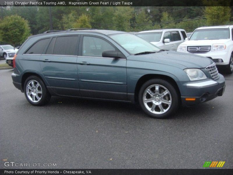 Magnesium Green Pearl / Light Taupe 2005 Chrysler Pacifica Touring AWD