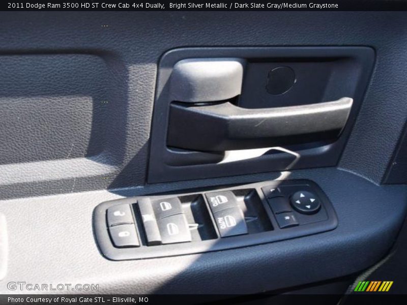 Bright Silver Metallic / Dark Slate Gray/Medium Graystone 2011 Dodge Ram 3500 HD ST Crew Cab 4x4 Dually