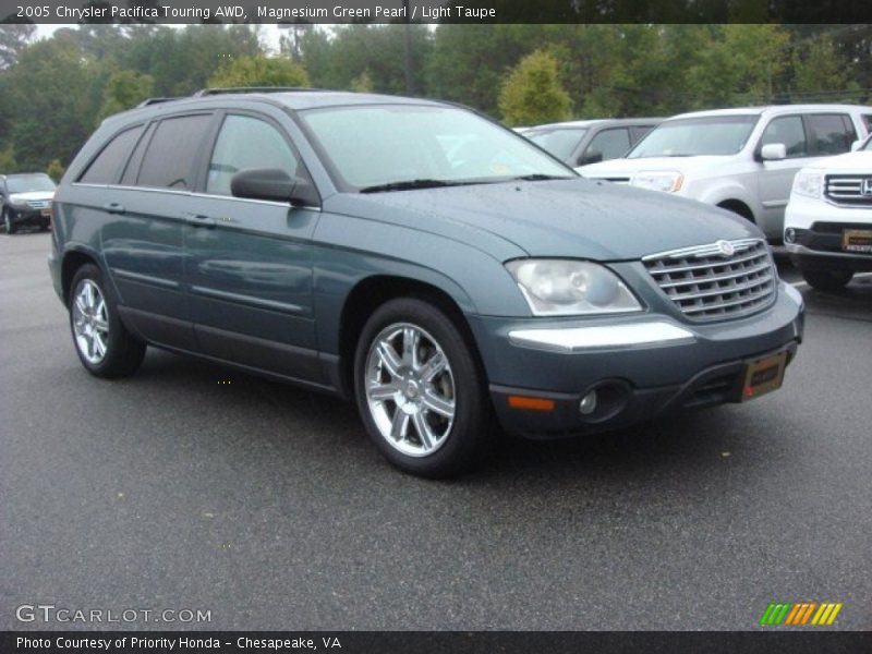 Magnesium Green Pearl / Light Taupe 2005 Chrysler Pacifica Touring AWD