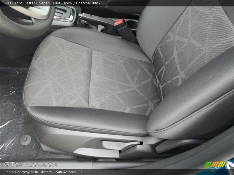 Blue Candy / Charcoal Black 2013 Ford Fiesta SE Sedan