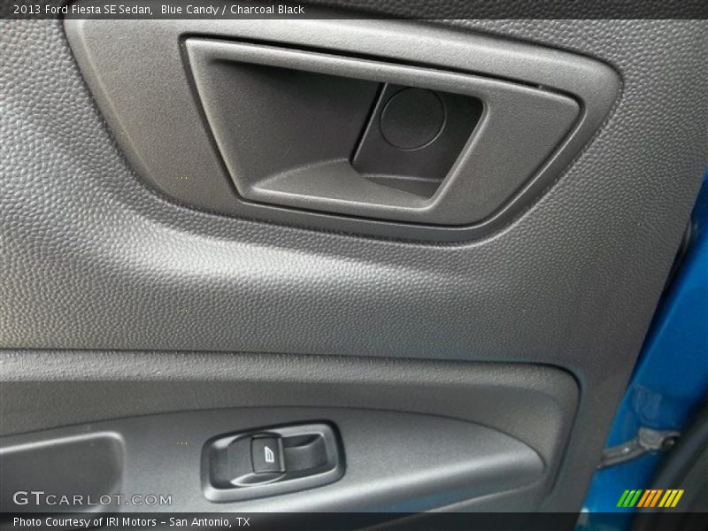 Blue Candy / Charcoal Black 2013 Ford Fiesta SE Sedan