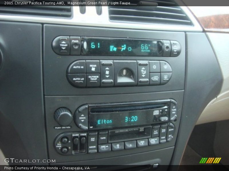 Magnesium Green Pearl / Light Taupe 2005 Chrysler Pacifica Touring AWD