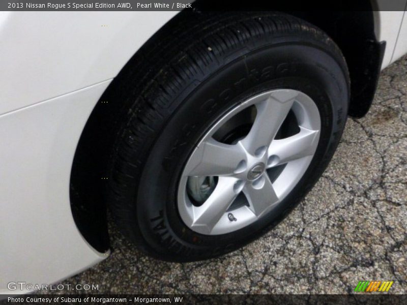 Pearl White / Black 2013 Nissan Rogue S Special Edition AWD