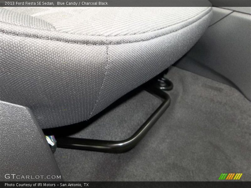 Blue Candy / Charcoal Black 2013 Ford Fiesta SE Sedan