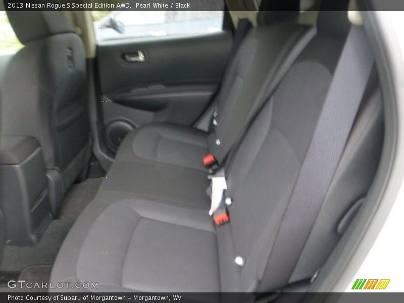 Pearl White / Black 2013 Nissan Rogue S Special Edition AWD