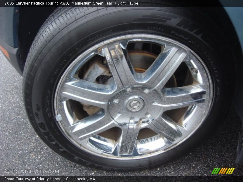 Magnesium Green Pearl / Light Taupe 2005 Chrysler Pacifica Touring AWD