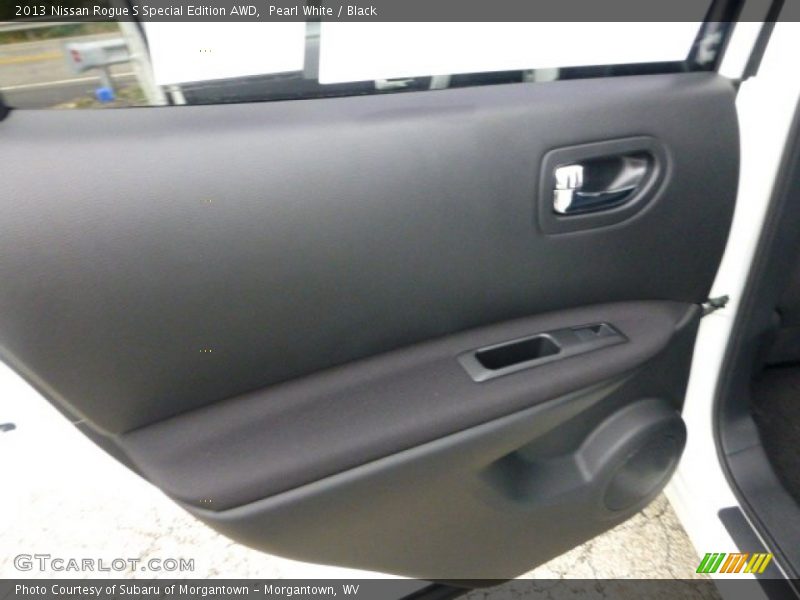 Pearl White / Black 2013 Nissan Rogue S Special Edition AWD