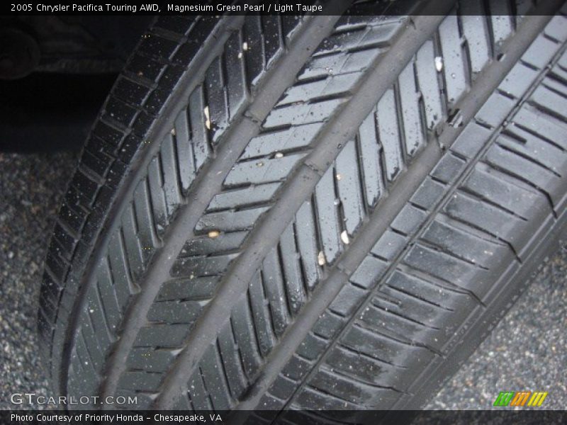 Magnesium Green Pearl / Light Taupe 2005 Chrysler Pacifica Touring AWD