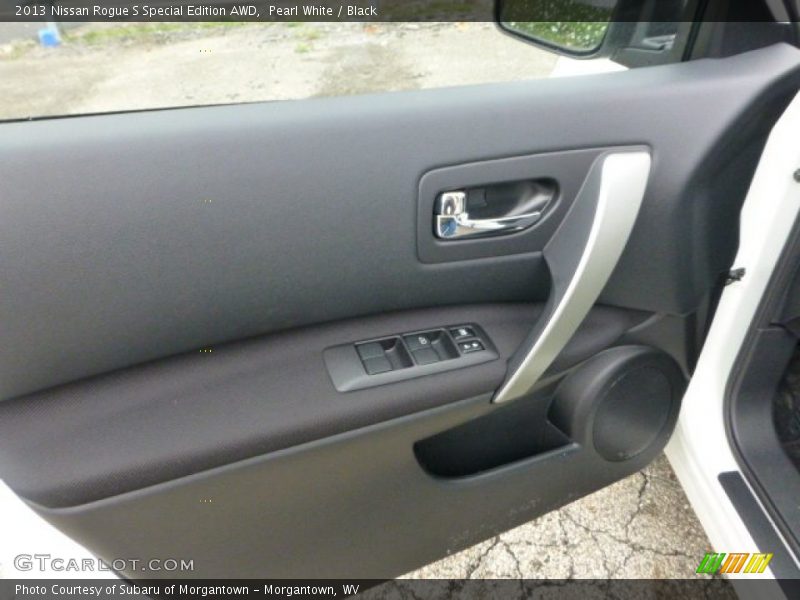 Pearl White / Black 2013 Nissan Rogue S Special Edition AWD