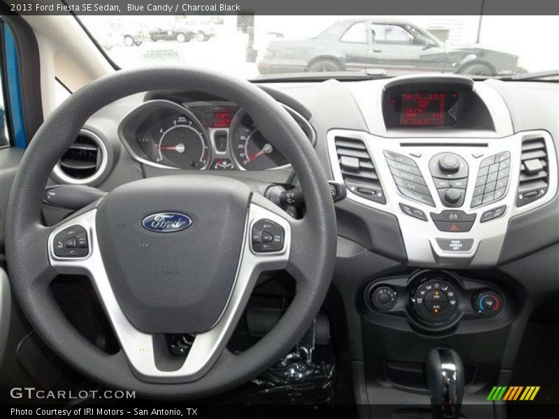 Blue Candy / Charcoal Black 2013 Ford Fiesta SE Sedan