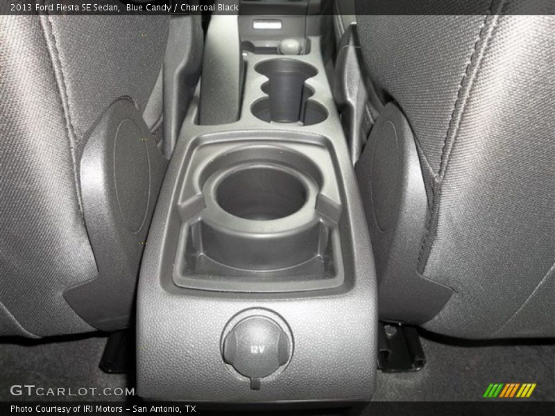 Blue Candy / Charcoal Black 2013 Ford Fiesta SE Sedan