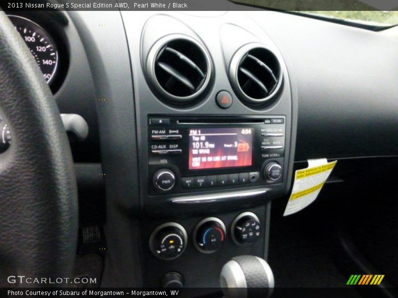 Pearl White / Black 2013 Nissan Rogue S Special Edition AWD