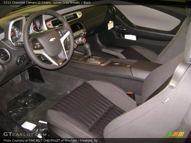 Ashen Gray Metallic / Black 2013 Chevrolet Camaro LS Coupe