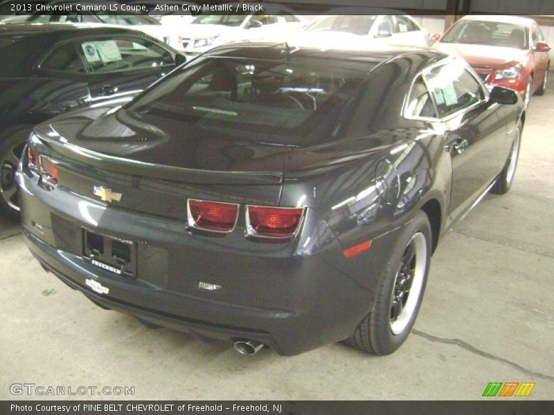 Ashen Gray Metallic / Black 2013 Chevrolet Camaro LS Coupe