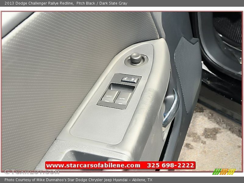 Pitch Black / Dark Slate Gray 2013 Dodge Challenger Rallye Redline