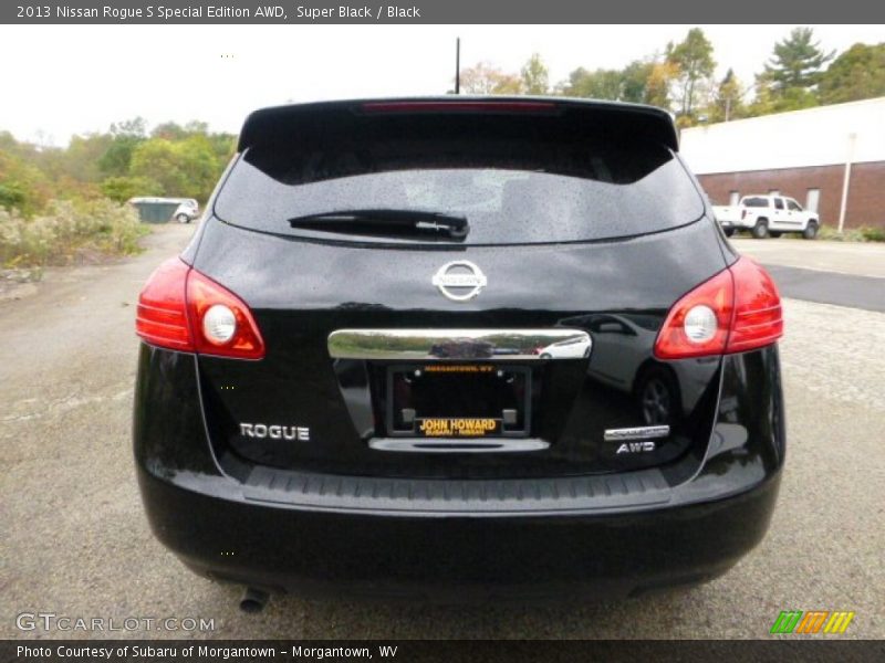Super Black / Black 2013 Nissan Rogue S Special Edition AWD