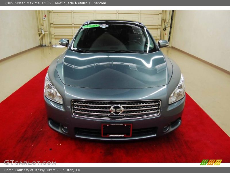 Mystic Jade Metallic / Charcoal 2009 Nissan Maxima 3.5 SV