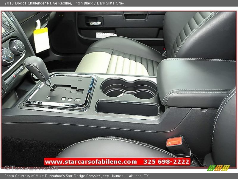 Pitch Black / Dark Slate Gray 2013 Dodge Challenger Rallye Redline