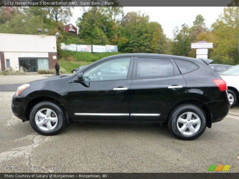 Super Black / Black 2013 Nissan Rogue S Special Edition AWD