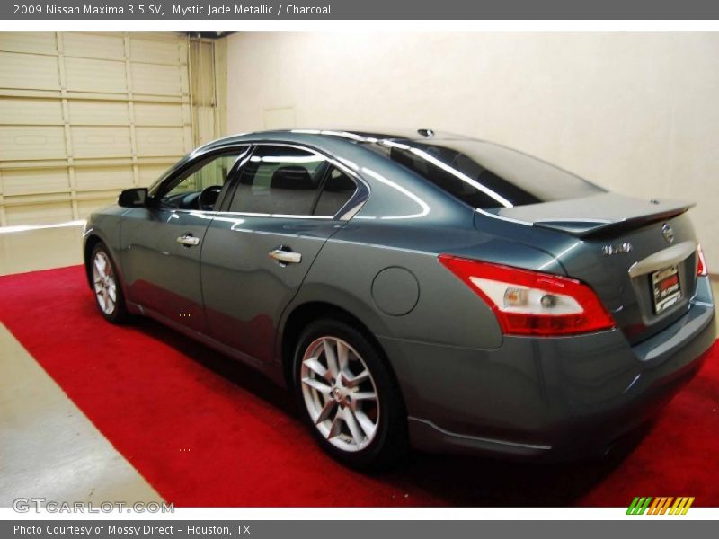 Mystic Jade Metallic / Charcoal 2009 Nissan Maxima 3.5 SV