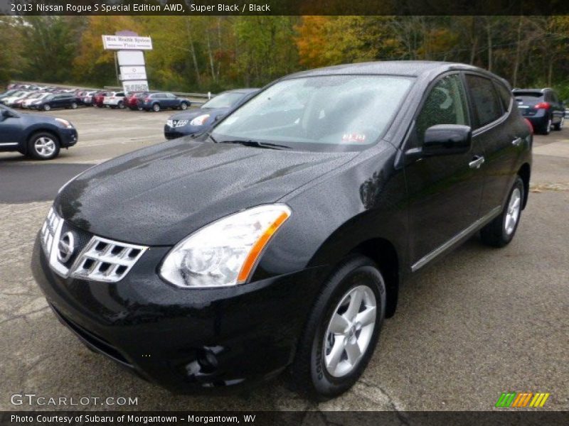 Super Black / Black 2013 Nissan Rogue S Special Edition AWD