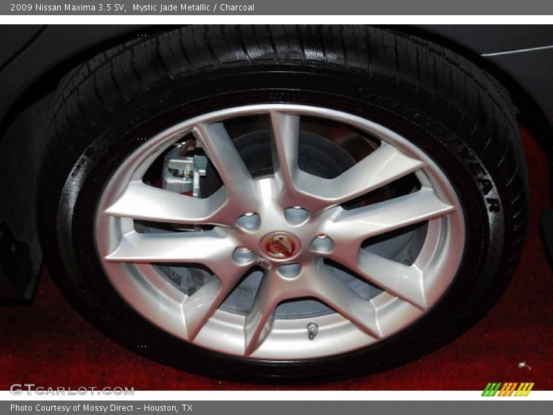 Mystic Jade Metallic / Charcoal 2009 Nissan Maxima 3.5 SV