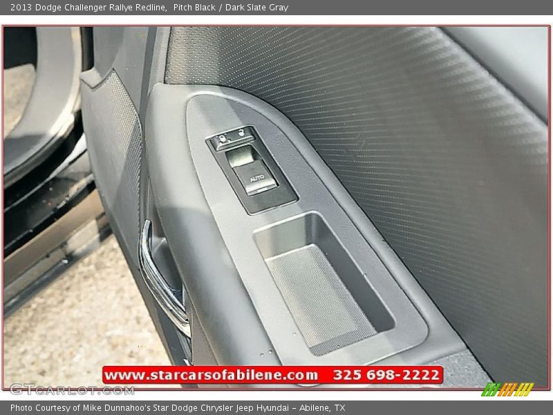 Pitch Black / Dark Slate Gray 2013 Dodge Challenger Rallye Redline