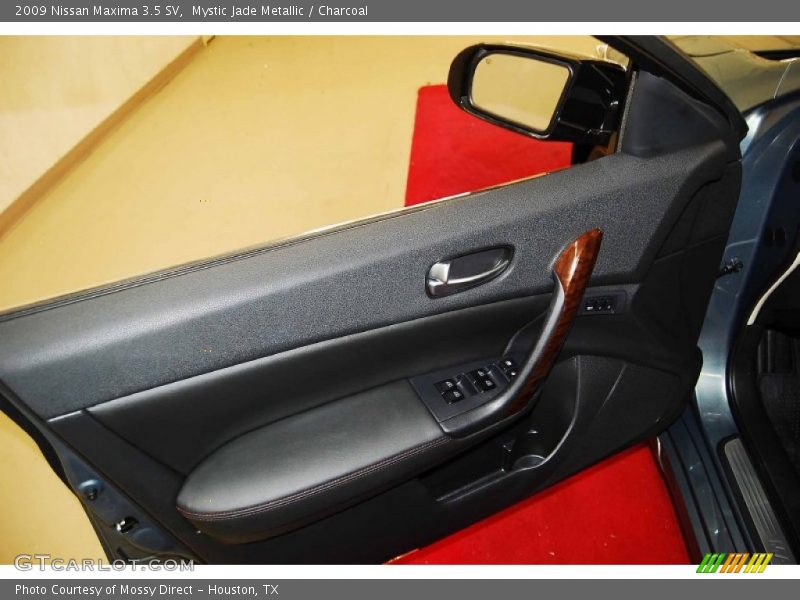 Mystic Jade Metallic / Charcoal 2009 Nissan Maxima 3.5 SV
