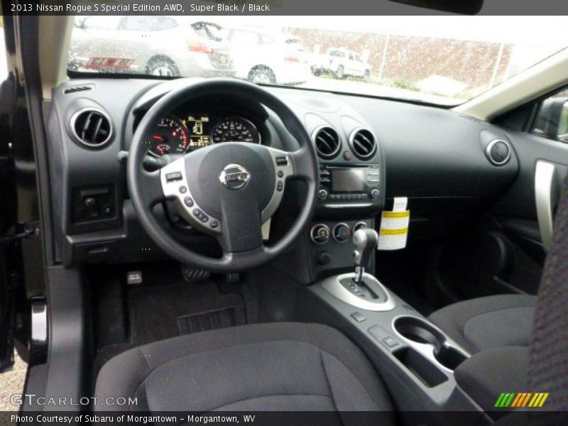 Super Black / Black 2013 Nissan Rogue S Special Edition AWD