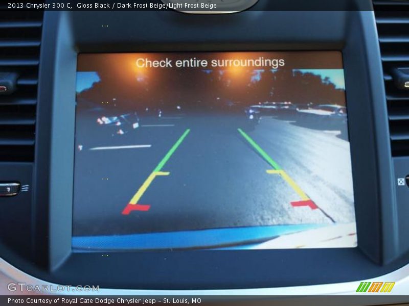 Gloss Black / Dark Frost Beige/Light Frost Beige 2013 Chrysler 300 C