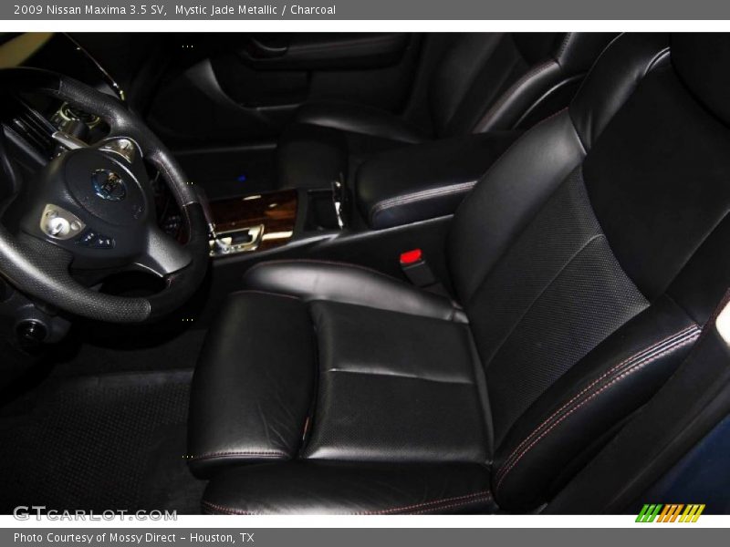 Mystic Jade Metallic / Charcoal 2009 Nissan Maxima 3.5 SV