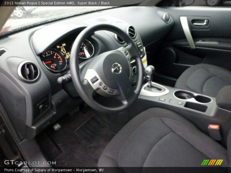 Super Black / Black 2013 Nissan Rogue S Special Edition AWD