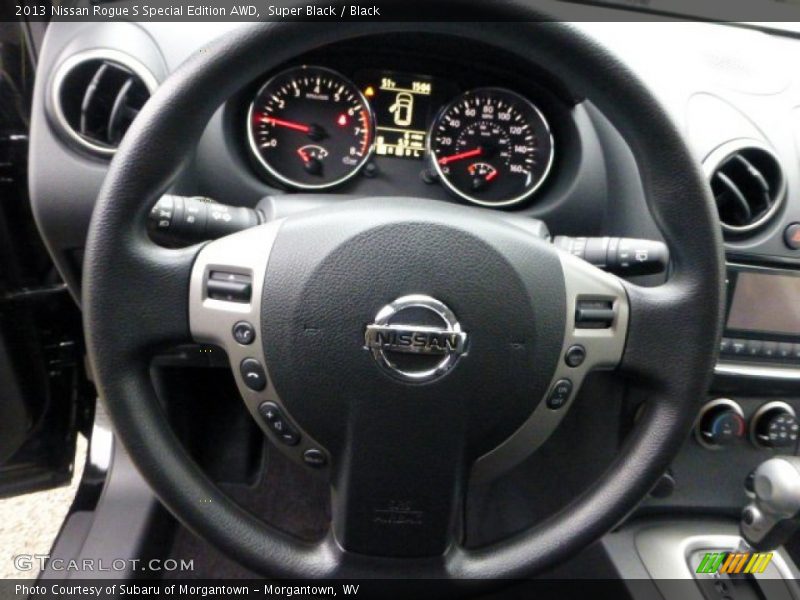 Super Black / Black 2013 Nissan Rogue S Special Edition AWD