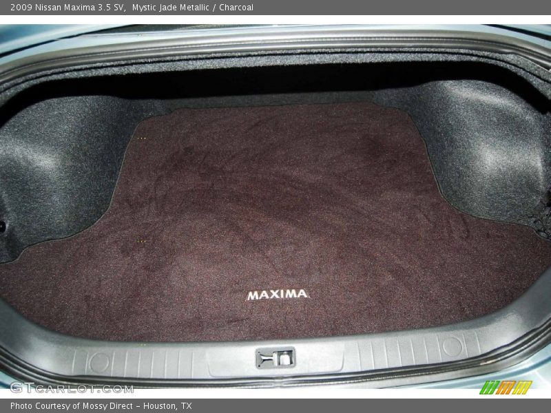 Mystic Jade Metallic / Charcoal 2009 Nissan Maxima 3.5 SV