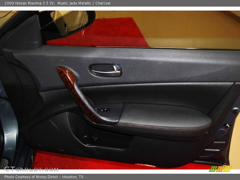 Mystic Jade Metallic / Charcoal 2009 Nissan Maxima 3.5 SV