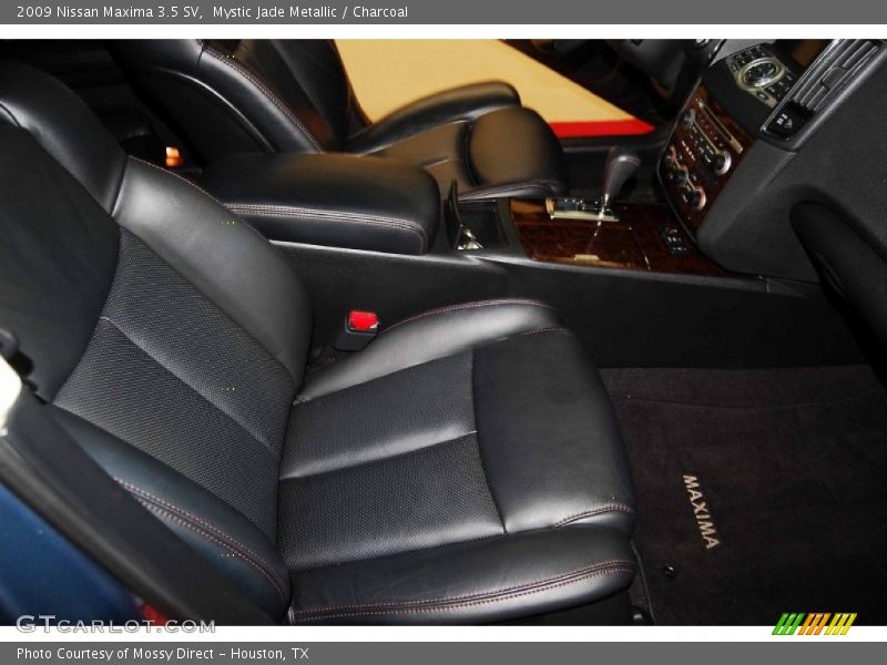 Mystic Jade Metallic / Charcoal 2009 Nissan Maxima 3.5 SV