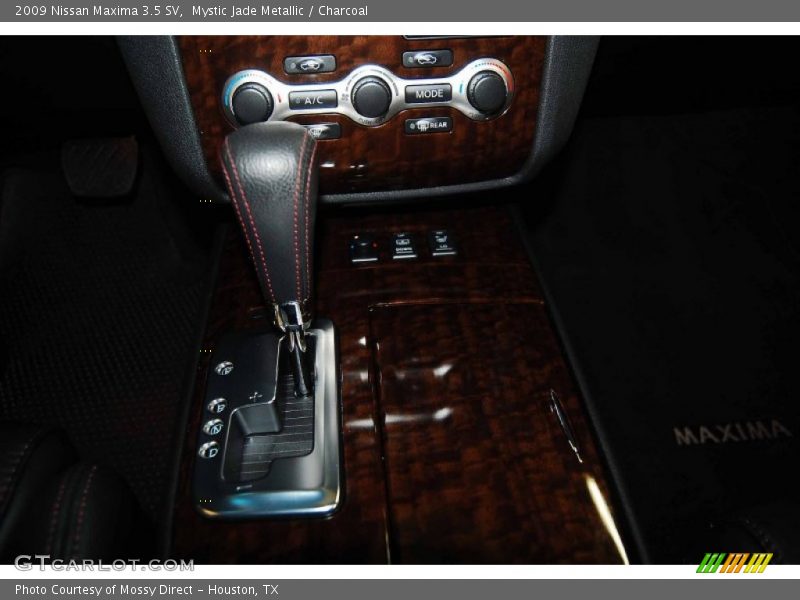 Mystic Jade Metallic / Charcoal 2009 Nissan Maxima 3.5 SV