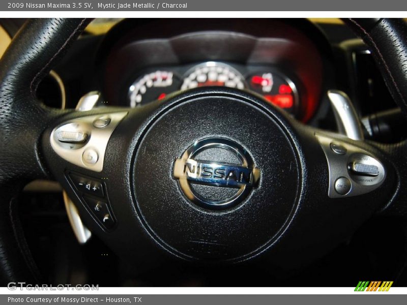 Mystic Jade Metallic / Charcoal 2009 Nissan Maxima 3.5 SV